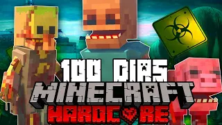 SOBREVIVÍ 100 días en LA CIUDAD DE PARÁSITOS en MINECRAFT... Esto es lo que ocurrió