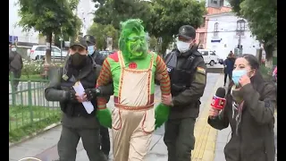 El Grinch fue detenido y trasladado al penal de San Pedro
