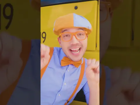 The Blinkers On The Bus Go BLINK BLINK BLINK! 🚌 #blippi #wheelsonthebus #kidsongs