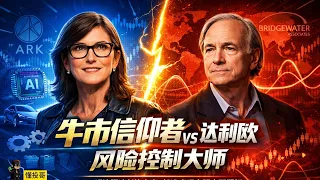 懂投哥解读ARK木头姐和桥水基金、黑石、贝莱德、领航先锋、摩根大通等基金的持仓作业能不能抄？为什么富人不会碰这些，而普通人会觉得定投是正路？