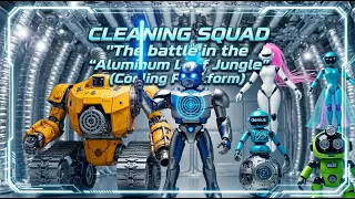 Robot AC Deep Cleaning Adventure : Captain Moon And Squad Achieve Ultimate Efficiency