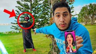 شخص مجهول خطف ميدو وبابا زعل كتير وماشا اتصلت على شرطة ! ( بس شو صار بنهاية )