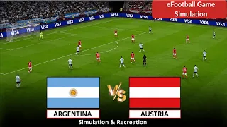 LIVE: Argentina vs Austria | FIFA World Cup 2026 | Video Game Simulation Match