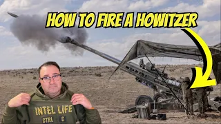 Inside an M777 Howitzer Battery
