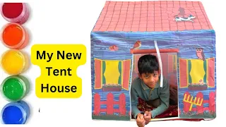 My New tent house 🎪🎪