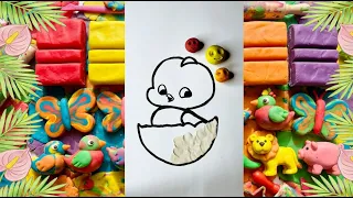 Oddly Satisfying Clay Art: Amazing Plasticine Transformations! 🚀