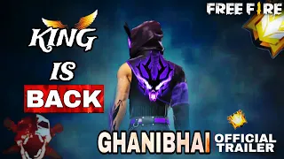 Free Fire King Is Back 😂 | I Show My Power 💪 Gameplay | GhaniBhai