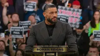 Finally Roman Reigns  And Paul Heyman In Hall Of Fame.