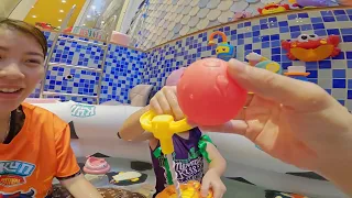 Chippy Bé Chippy hồ bơi ĐẦY ĐỦ CÁC MÓN TIỆN NGHI TẠI NHÀ | gia đình vui nhộn cùng Chippy ,CP