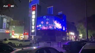 FLOWER ART LIGHTING SHOW of KTV Lighting Show in China