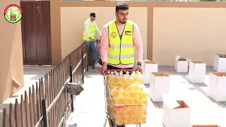 المرحلة الثانية من مشروع الطرود الغذائية الرمضانية للأسر الأشد فقرا في قطاع غزة. رمضان 1443 هجري