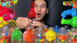 Sub) ASMR HONEY🍯 JELLY CHOCOLATE DESSERT MUKBANG 꿀 젤리는 절대 애기들한테 먹게하지마세요 ㅠㅠ🤕 꿀젤리 먹방