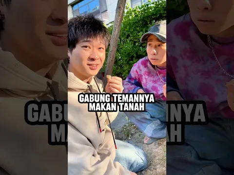 Coba makan tanah pertama kali