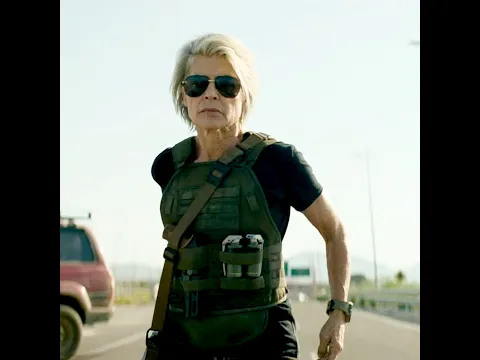 Sarah Connor uses a grenade to destroy the liquid metal Terminator. #shorts #edit #viral