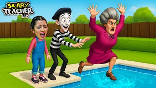 Miss T ko Pool Mein Dhakka De Diya 😂💦