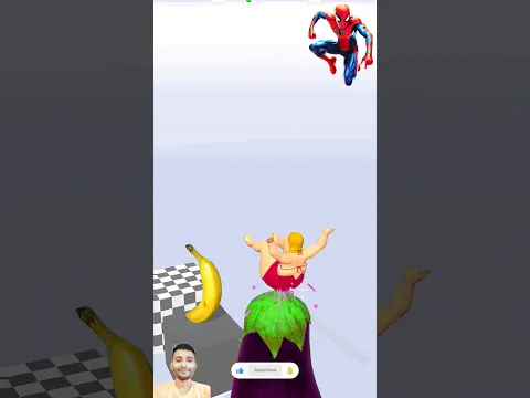 Spikt, Jumping to Damege watermelon, orenge apple brinjal part 144