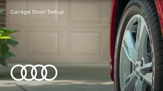 Audi Tech Tutorials: Garage Door Setup