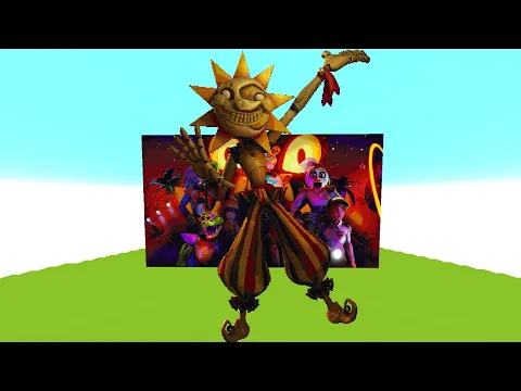Minecraft: FIVE NIGHTS AT FREDDY'S SUN builds in MINECRAFT!!😲 #shorts​