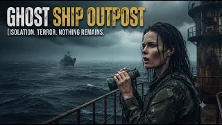 Ghost Ship Appears At Abandoned Ocean Military Fort.#movierecap #movie #film