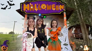 Transformamos o Sítio em um Terror de Halloween! 🌕🕸️