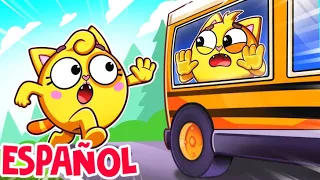 Cuidado en la Canción del Autobús 🚌 | Canciones para Niños 🐱🐨🐰🦁 y Rimas Infantiles por Baby Zoo