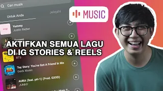 Cara Mengaktifkan Semua Lagu di IG Stories & Reels