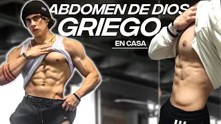 RUTINA para ABDOMEN de DIOS GRIEGO EN CASA (Entrena Conmigo) | Los Mejores Ejercicios