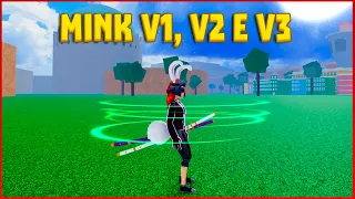 Como despertar fácil RAÇA MINK V1, V2 e V3 no Blox Fruits do Roblox