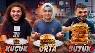 Goril Faruk Her Şeyi Yedi! | Büyük Orta Küçük #5