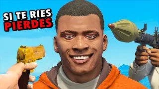 SI TE RIES PIERDES (99999.9% DIFICIL) NIVEL GTA 5 😂 Videos de Risa 💥