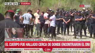 BÚSQUEDA de ELIANA: LLEGÓ la FAMILIA a la ZONA DÓNDE ENCONTRARON un CUERPO