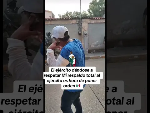 Mexican army gains respect