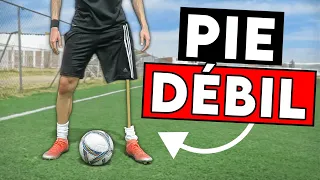10 TRUCOS para MEJORAR el PIE NO DOMINANTE 🦶❌ | Tips para jugar con las dos piernas al fútbol