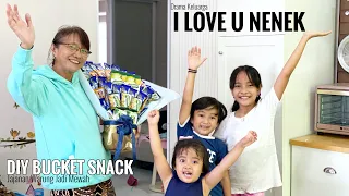 Drama Keluarga Zara | HADIAH BUAT NENEK | DIY BUCKET BISKUIT GO POTATO