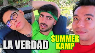 La Verdad del Summer Kamp, Detrás de Camaras y Así son en Vida Real los Youtubers - VLOG # 124