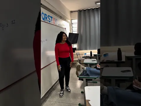 When the New Teacher Walked In… Everyone Froze #shortvideo (@3a_terceirao_adm)