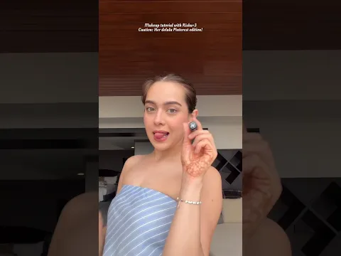 سحر وهيا تتمكيج بطله مسلسل لحن القلوب 🥰♥