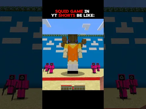 I Wanna Live Squid Game Meme ☠️ pt. 2 #minecraft #shots #squidgame2 #memes #gaming