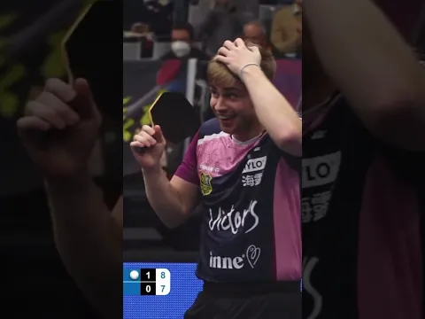 WE ARE ALL @moregardhtruls RIGHT NOW 🤯🤯 WOW 😳 @simongauzyoff  #tabletennis #HyloChampionsLeague