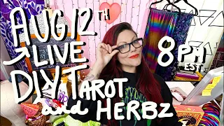 Crafty Happy Hour: DIY Tarot and Herbz