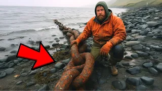 [Full Story] Fisherman Found Massive Chain on Beach, Gut Told Him to Pull It Out…