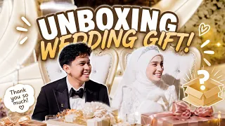 UNBOXING WEDDING GIFT !