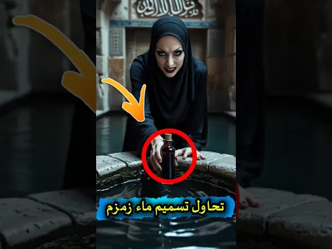 😱 مشهد يهز القلوب.. محاولة تسميم ماء زمزم 💧 أمام آلاف الحجاج 🕋!