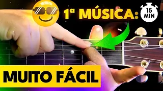✅ Aula de Violão: Toque sua PRIMEIRA MÚSICA com apenas 3 ACORDES 😱 MUITO FÁCIL 😎 [100% GARANTIDO]