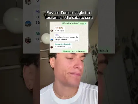 pov sei l'unico amico single del tuo gruppo  #perte #neiperte #humor #amici #ironia