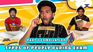 Types Of People During Exam Full Compilation Part 1 | Naalu Vitham Aravindh | #school #exam #typesof