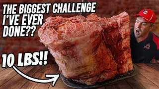 Extreme 160oz Prime Rib Steak Challenge!!