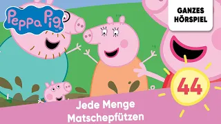 Peppa Pig Hörspiele Folge 44 Jede Menge Matschepfützen | Ganzes Hörspiel des Monats Juli 2023