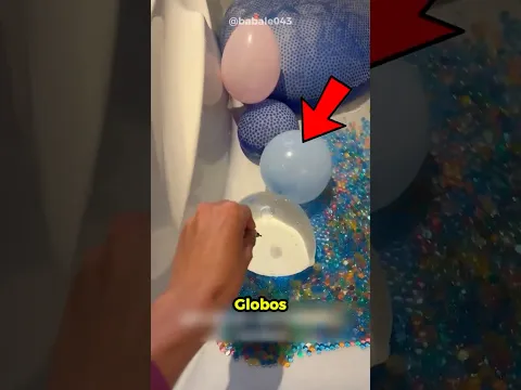 Llenó Su Baño De Globos… Pero El Último Ocultaba Algo Inesperado 🎈😱