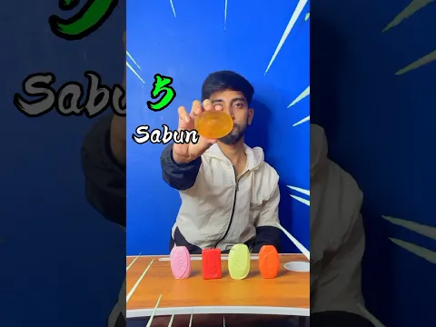 Inn 5 Sabunon 🧼 ko mix karke kon si sabun banegi #experiment #lifehacks #youtubeshorts #shorts